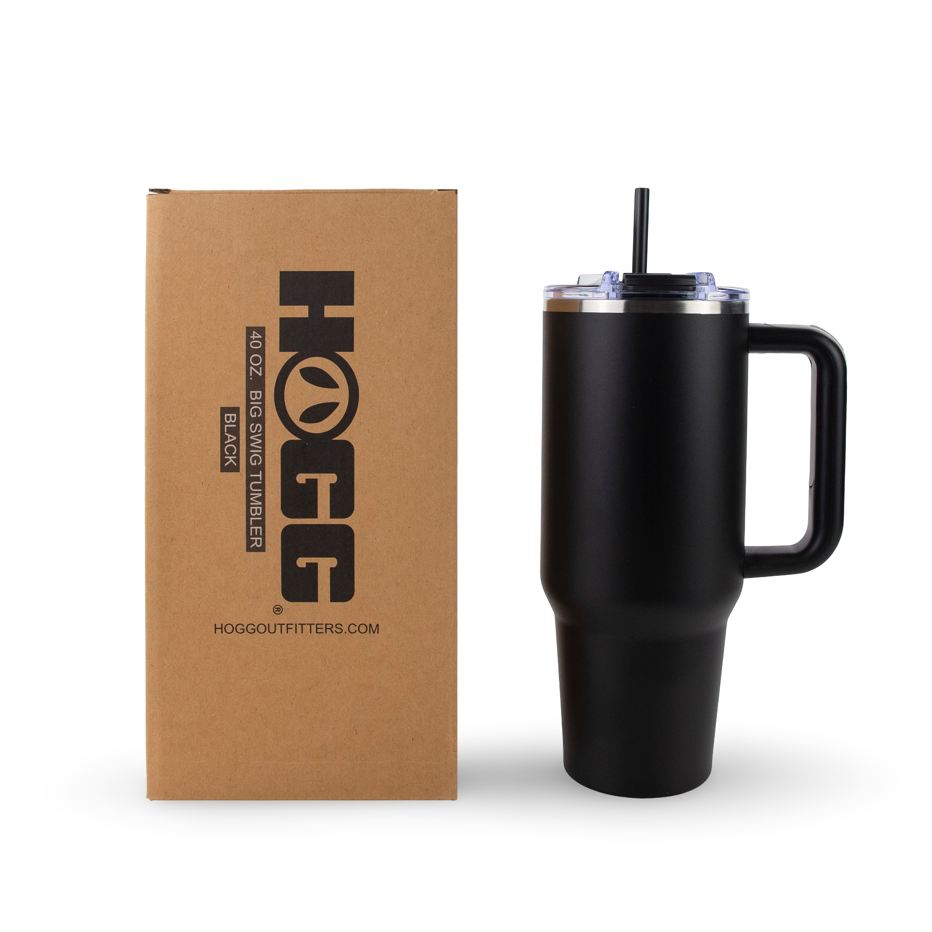 40oz POWDER COATED BIG SWIG TUMBLER: Navy Blue