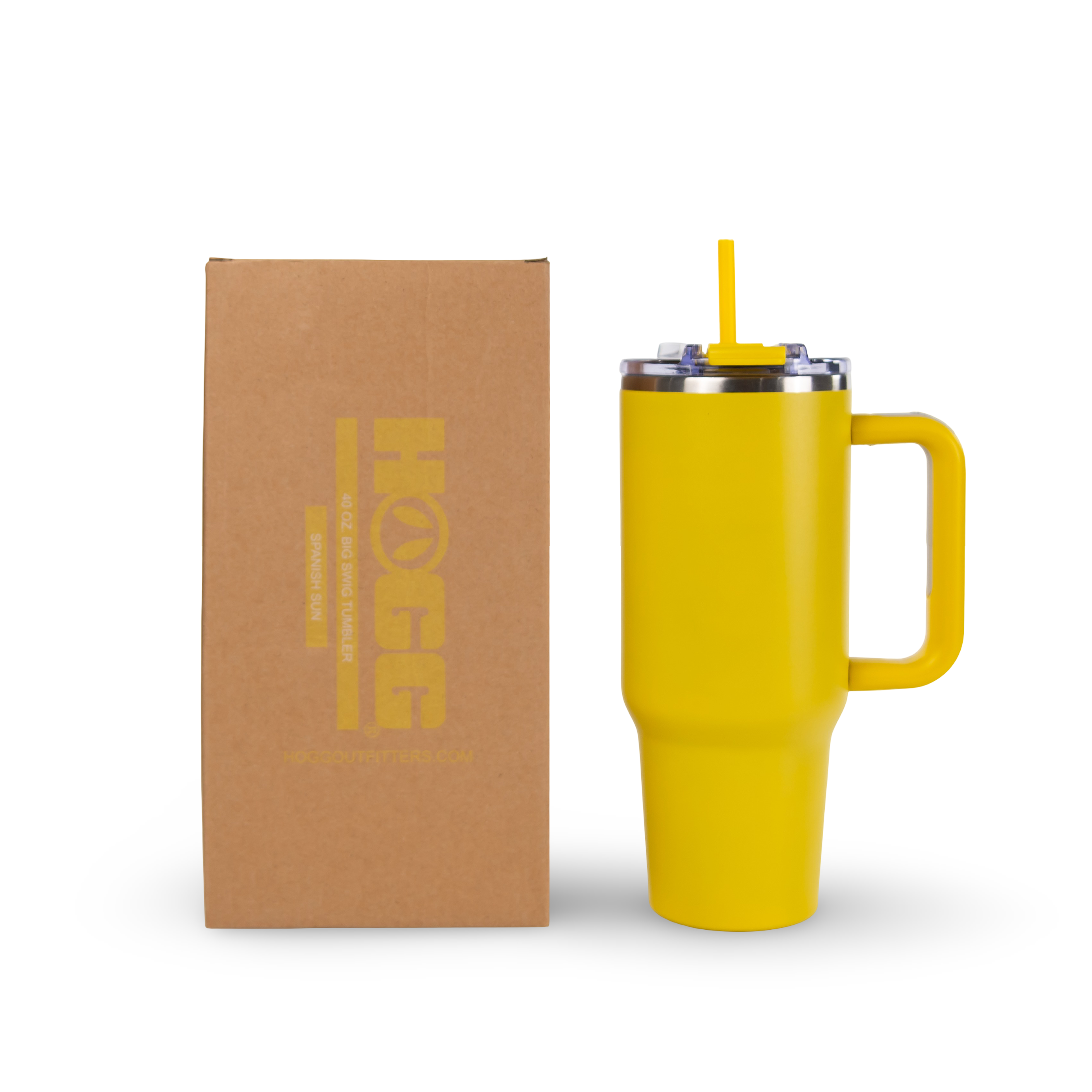 40oz POWDER COATED BIG SWIG TUMBLER: Navy Blue