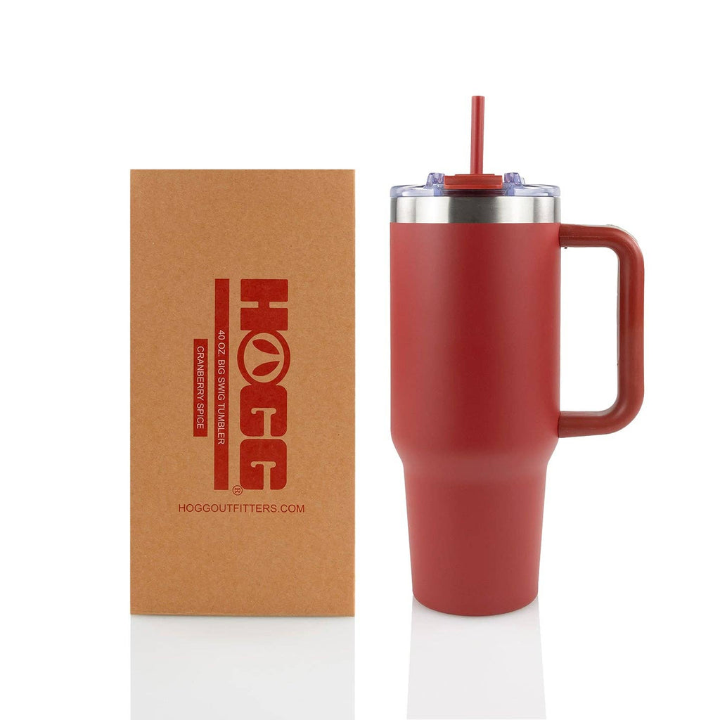 40oz POWDER COATED BIG SWIG TUMBLER: Navy Blue